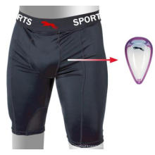 Poliéster de compresión Deportes MMA Shorts (SCP-003)